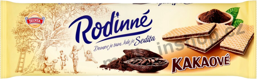 Rodinné Kakaové 130g/18ks  Sedita