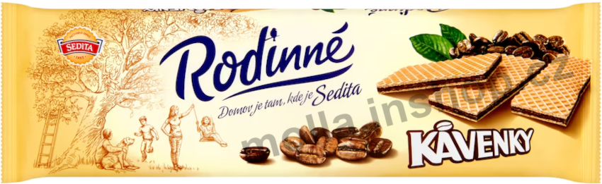Rodinné Kávěnky 130g/18ks  Sedita