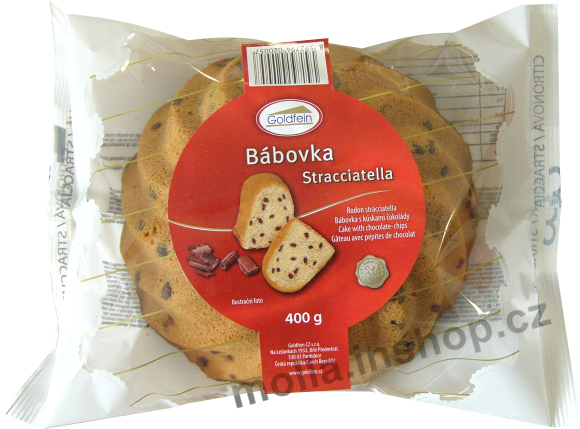 Bábovka stracciatela 400g/6ks Goldfein