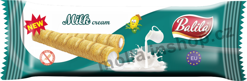 Balila mléko 18g/48ks kukuřičné trubičky