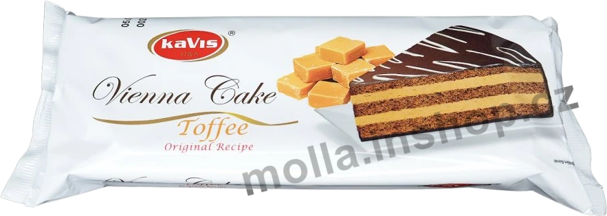 Cake Tarta toffee 200g/12ks karamel kaVis  Vienna Cake