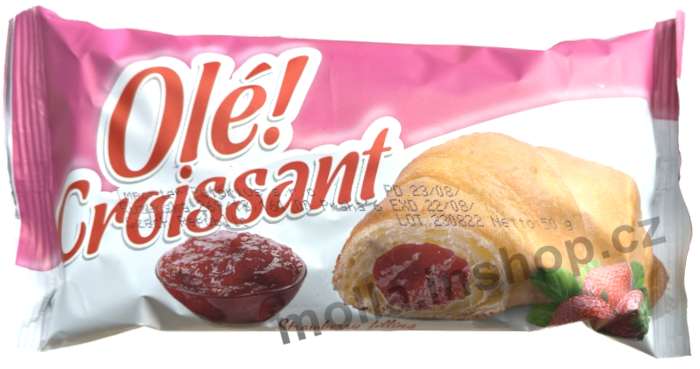 Croissant jahoda Olé 50g/36ks Strawberry