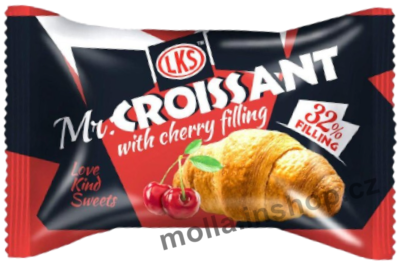 Croissant višeň 45g/24ks LKS 