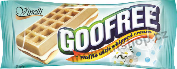 Goofree smetanové 50g/12ks vafle 
