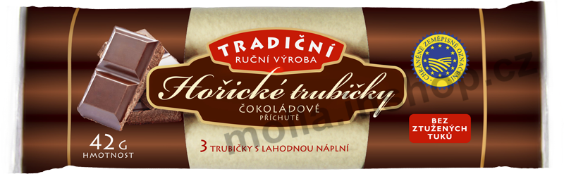 HT Čokoládové 42g/45ks STRIX Hořické trubičky