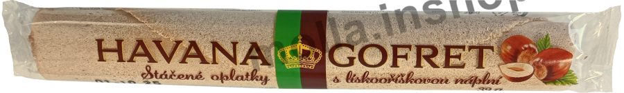 HT Havana oříšek 39g/35ks trubička doutník