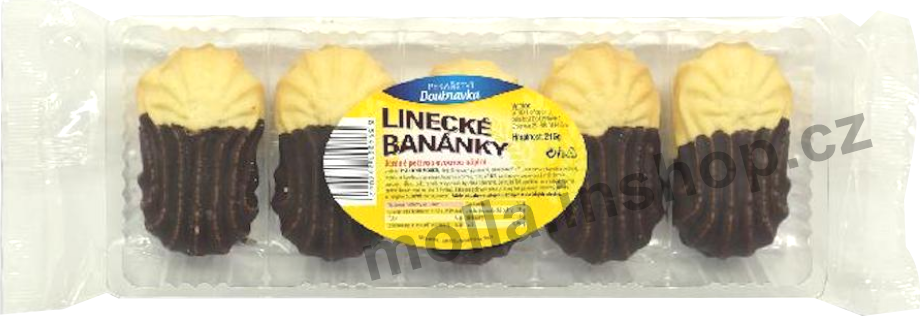 Linecké banánky 215g/24ks Doubravka