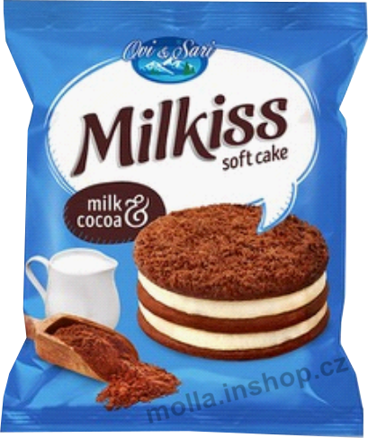 Milkiss kakaový Medový dortík 42g/18ks modrý