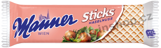 Manner Sticks oříškové 30g/30ks oplatky original