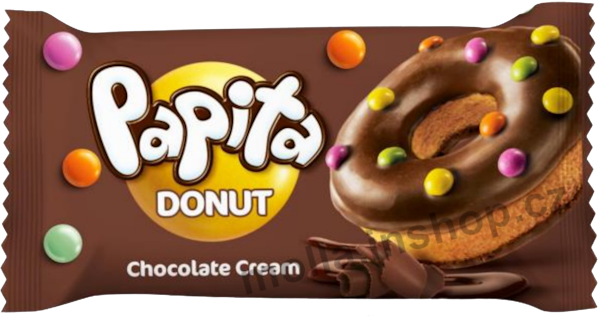 Papita Donut Čokoláda 40g/24ks