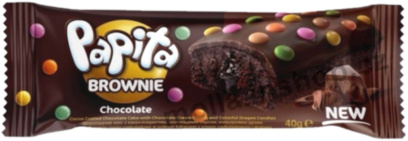 Papita Brownie Chocolate 40g/24ks