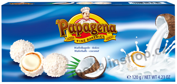 Papagena kokos 120g/18ks  kuličky