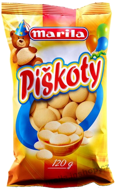 Piškoty dětské MARILA 120g/28ks