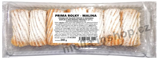 Prima rolky malina 240g/20ks