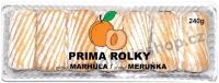 Prima rolky meruňka 240g/20ks