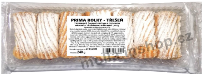 Prima rolky třešeň 240g/20ks