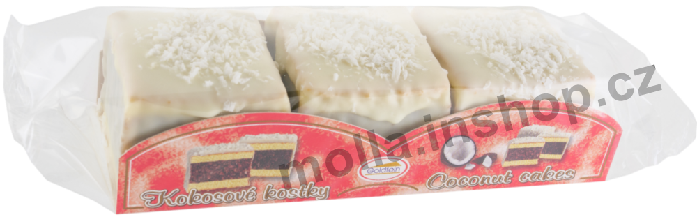 Kokosové kostky 270g/10ks Goldfein