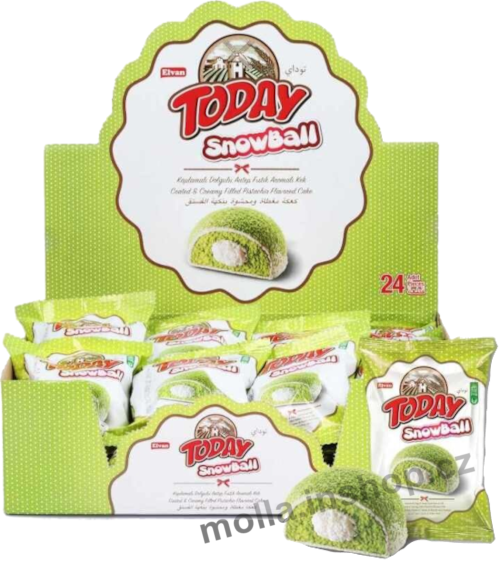 TODAY SNOWBALL pistácie 50g/24ks