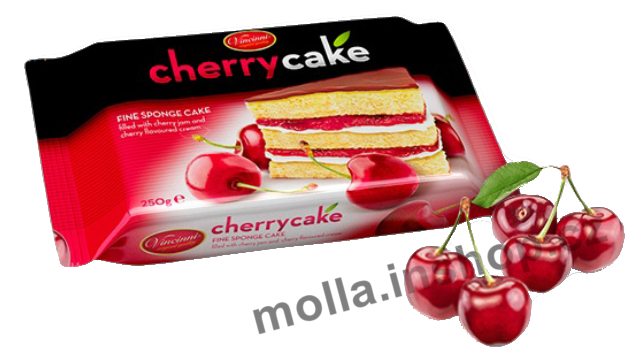 Vincini - cake cherry 250g/14ks