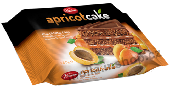 Vincini - cake apricot  250g/14ks