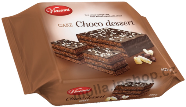 Vincini Choco delight cake 400g/6ks Torta  Vincinni