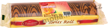 Vincini - roláda meruňka 300g/10ks  Jumbo roll