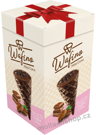 Wafino kakaové kornoutky 180g/12ks  /18x10g/