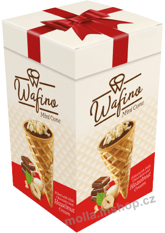 Wafino lískooříškové kornoutky 180g/12ks  /18x10g/