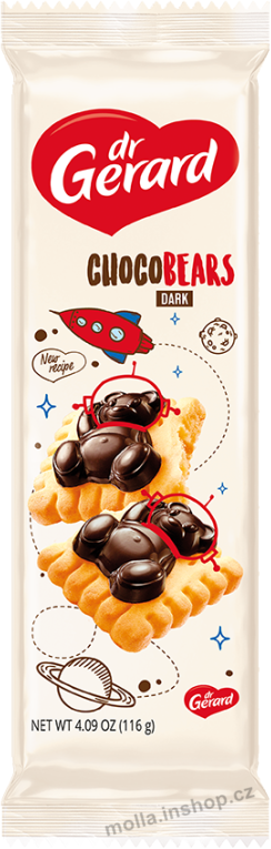 Gerard-KreMisie DARK DRM 175g/18ks Little Chocobears