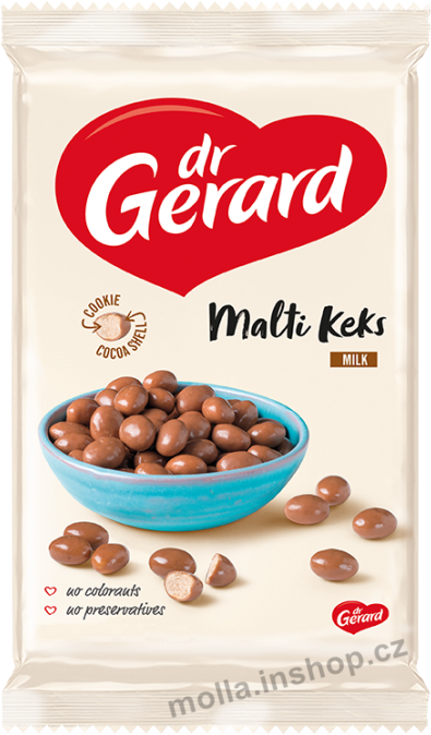 Gerard-Maltikeks MILK DRM 75g/15ks