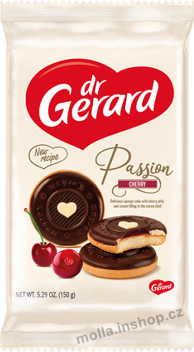 Gerard-Passion Cherry DRM 150g/12ks Wilczy apetyt višeň  pasja