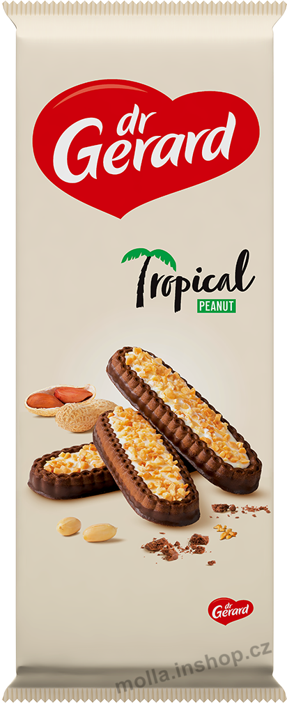 Gerard-Tropical peanut 180g/14ks Primusky