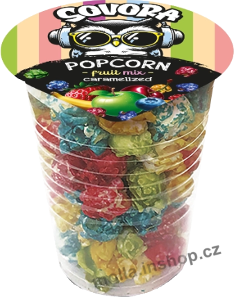 Popcorn caramel CUP 60g/36ks Fruitmix Sovora