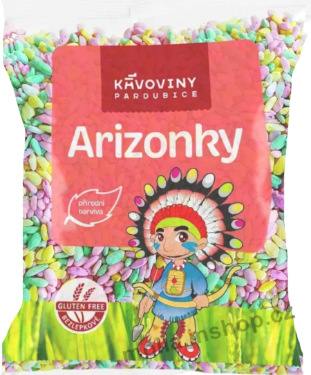 Arizonky 60g/9ks křupky rýžové s ovocnou příchutí  