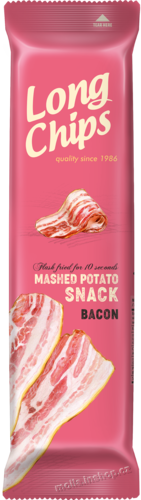 Long Chips Slanina 75g/20ks  Bramborový snack