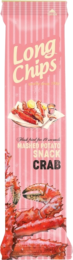 Long Chips Krab 75g/20ks  Bramborový snack