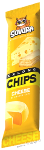XXLong Chips Cheese 50g/20ks Sýr Sovora ThinPack