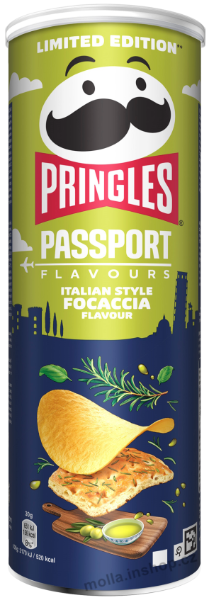 Pringles Italian Focaccia 165g/19ks 