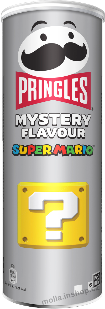 Pringles Mystery Flavor 165g/19ks SuperMario