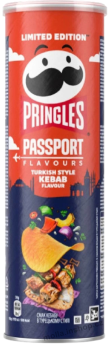 Pringles Turkish Kebab 165g/19ks