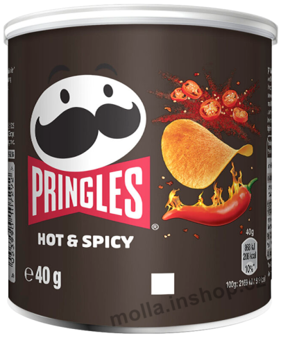 Pringles SMALL Hot Spicy 40g/12ks