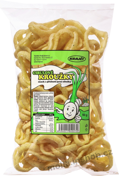 Cibulové kroužky jarní cib. 45g/18ks Krajči