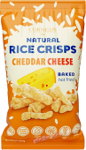 Rice crisps Cheddar cheese 150g/12ks Rýžový snack Cornellis