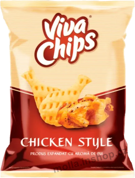 Viva Chips kuřecí 50g/24ks nožičky s příchutí kuřete