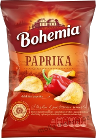 Boh.Chips paprika 60g/18ks Bohemia