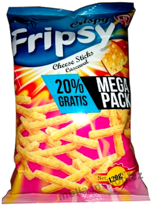 Fripsy Mega Sýr 120g/12ks