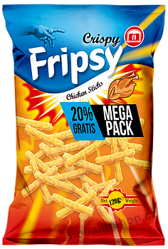 Fripsy Mega Kuře 120g/12ks