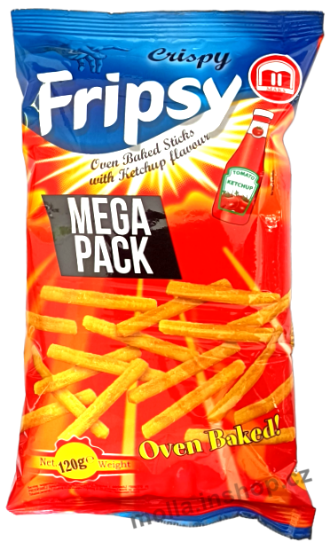 Fripsy Mega Kečup 120g/12ks pečené v troubě