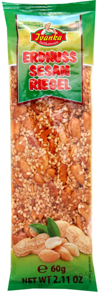 Ivanka arašída sezam 60g/15ks Nut bar