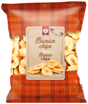 SP Banán chips 100g/15ks